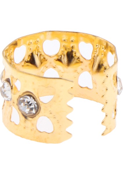 F Fityle 30 Adet Kristal Saç Manşetleri Alüminyum Dreadlock Boncuk Dıy Hairstyle Örgü Altın (Yurt Dışından) fırsatları