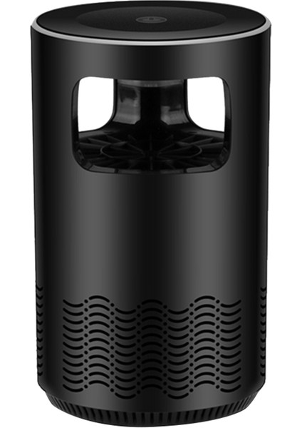 F Fityle Backdyard Için Elektrikli Zapper Sivrisinek Katil Lambası 11X18CM Siyah (Yurt Dışından)