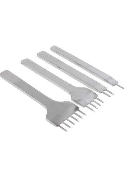 F Fityle 4 Adet Beyaz Çelik Set 1/2/4/6 Prong Diy Elmas Bağlama Dikiş Keskileri Aksesuarları - 5Mm (Yurt Dışından)