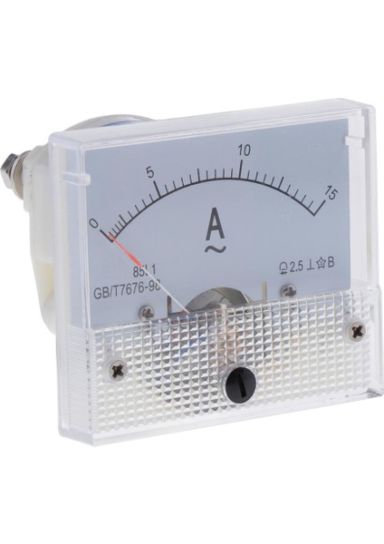 F Fityle Analog Panel Ölçer Akım Ölçer Paneli Elektrik Akımı 0-15A Ölçme (Yurt Dışından)