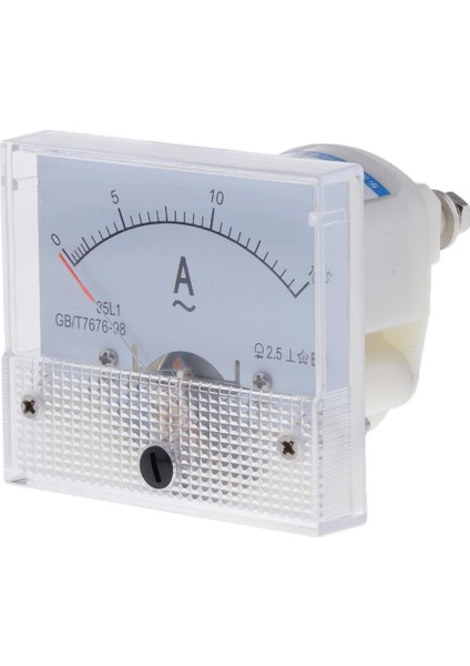 F Fityle Analog Panel Ölçer Akım Ölçer Paneli Elektrik Akımı 0-15A Ölçme (Yurt Dışından)