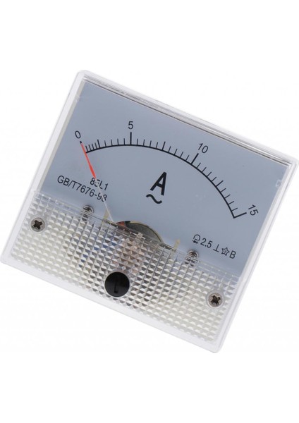 F Fityle Analog Panel Ölçer Akım Ölçer Paneli Elektrik Akımı 0-15A Ölçme (Yurt Dışından)