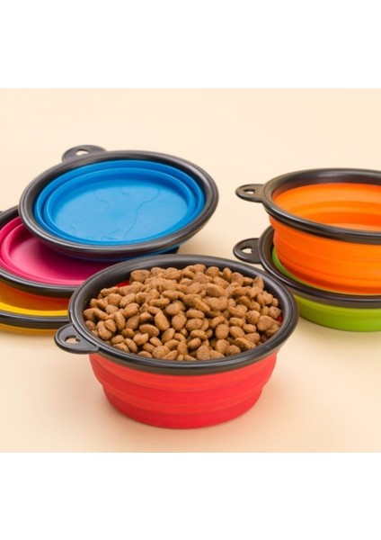 Katlanabilir Evcil Hayvan Kedi Köpek Mama Su Kabı indirimleri