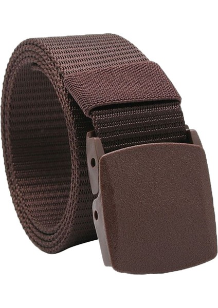 F Fityle Açık Nefes Erkekler Naylon Bel Kemeri Slayt Toka Kahve (Yurt Dışından) fiyatları