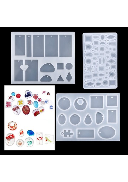 F Fityle 142 Adet Takı Malzemeleri Ve Takı Kalıbı - Beyaz (Yurt Dışından) modelleri