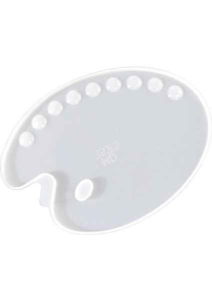 F Fityle Boya Paleti Reçine Döküm Kalıp Silikon Takı Yapımı Epoksi Kalıp Zanaat (Yurt Dışından)