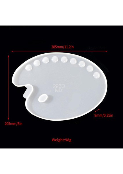 F Fityle Boya Paleti Reçine Döküm Kalıp Silikon Takı Yapımı Epoksi Kalıp Zanaat (Yurt Dışından) modelleri