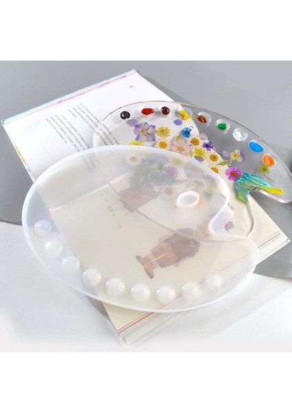 F Fityle Boya Paleti Reçine Döküm Kalıp Silikon Takı Yapımı Epoksi Kalıp Zanaat (Yurt Dışından) indirimleri