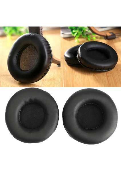 2x Yedek Earpads Kulak Pad Yastıkları Razer Kra Pro V2 Siyah Siyah (Yurt Dışından)