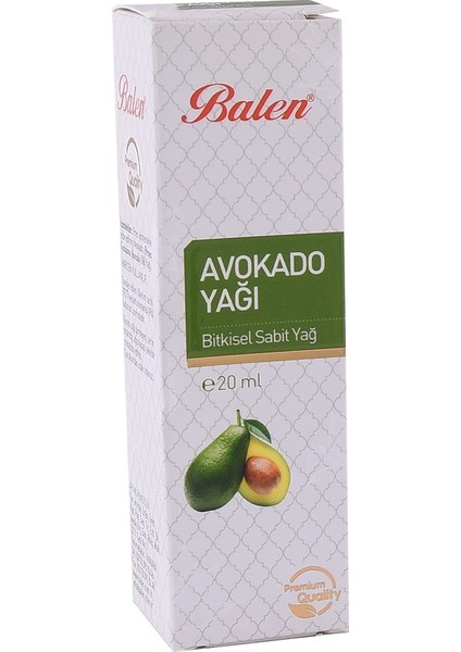 Avokado Yağı 20 ml