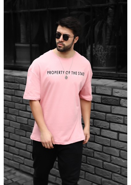 Hidden Baskılı Oversize T-Shirt AC-Y36009LNS