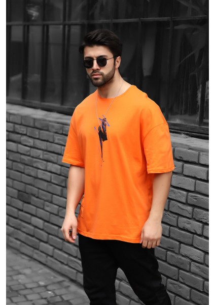 Harry Baskılı Oversize T-Shirt AC-Y36010LNS