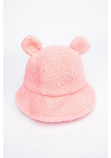 Pembe Kız Çocuk Linda Şapka
