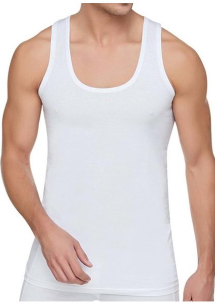 3 Adet Erkek Penye Atlet Beyaz 0101 - Tutku - Beyaz - Xl fiyatları