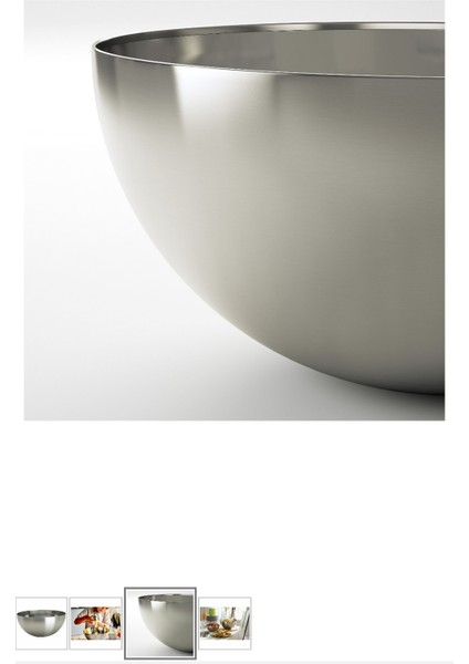 Blanda Blank Servis Kasesi Çelik 28 cm