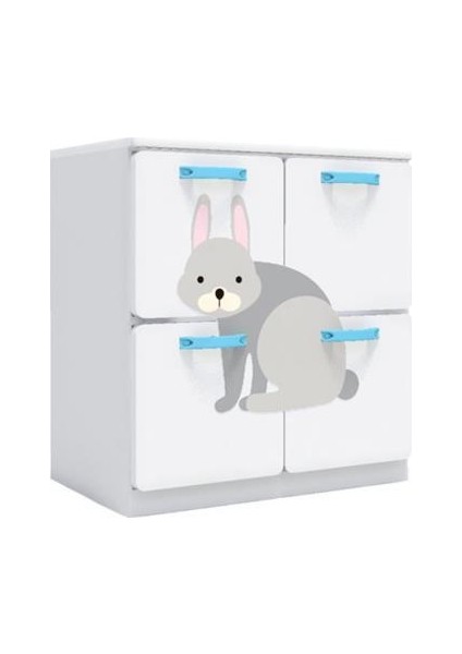 4 Çekmeceli Dolap Sonbahar Temalı - Standart - BJ-J1414 fiyatları