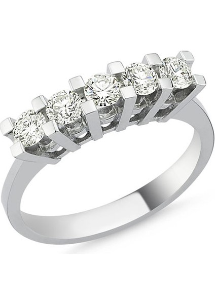 1.01CT Pırlanta Beştaş YÜZÜK-18K