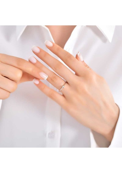 0,10CT Pırlanta Tektaş YÜZÜK-18K modelleri