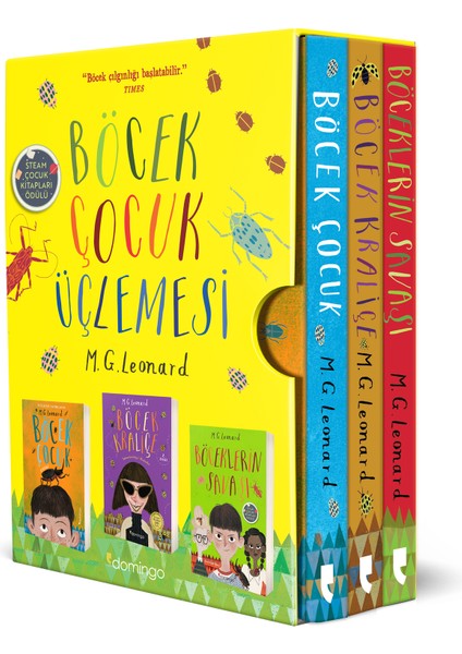 Böcek Çocuk Üçlemesi Kutulu Set - M. G. Leonard
