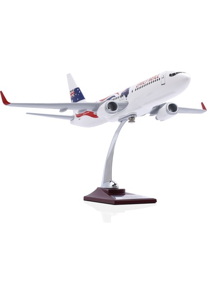 1:100 Boeing 737-800 Avustralya Tasarımlı Uçak Maketi, 1/100 Ölçek Model Uçak, Havacılık Meraklıları Için Hediye, Koleksiyoner Hediyesi