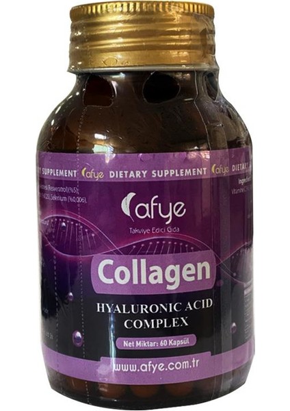 Collagen Hyaluronic Acid Complex 60 Kapsül