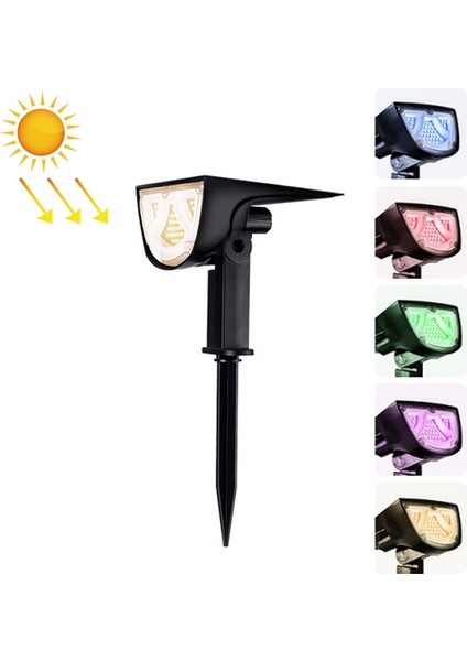 Solar Dışarı LED Aydınlatma Renkli Yurt Dışından)
