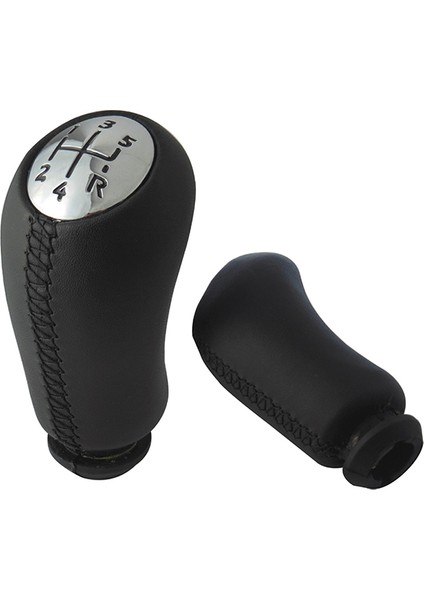 Renault Scenic 2 Laguna 2 Siyah Deri Dikişli Vites Topuzu