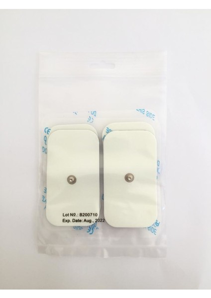 Çıt Çıt Elektrot 5*9 cm , ems Tens Compex Elektrod , 2 Paket = 8 Adet