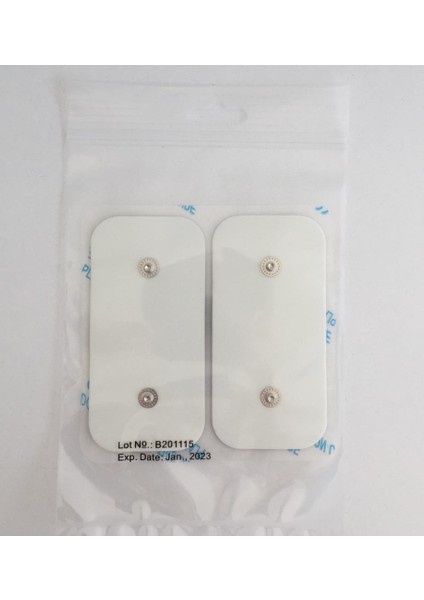 Çıt Çıt Elektrot 5*9 cm , ems Tens Compex Elektrod , 5 Paket = 20 Adet