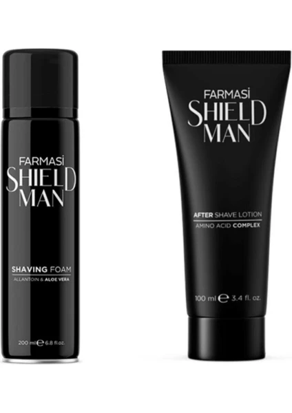 Shield Man Tıraş Köpüğü & Shield Man Tıraş Sonrası Losyonu Seti