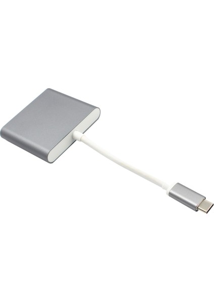 F Fityle Usb-C Hub Dijital Av Çok Adaptörü MacBook Için HDMI ve USB 3.0'a Tip-C'ye Tipi (Yurt Dışından) fırsatları