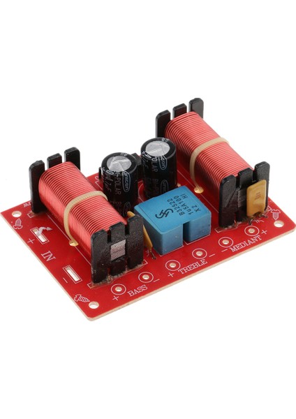 F Fityle Dayanıklı 3 Yollu Tahta 160 W Hoparlör Crossover Frekans Bölücü Araba Ev Için fiyatları