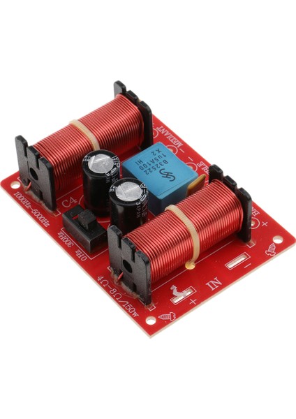 F Fityle Dayanıklı 3 Yollu Tahta 160 W Hoparlör Crossover Frekans Bölücü Araba Ev Için indirimleri