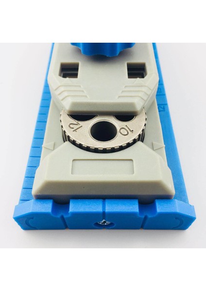 F Fityle Mini Cep Delik Jig Kiti Ortak Aracı Ağaç Işleme Eğik Matkap Kılavuzu Bits Set
