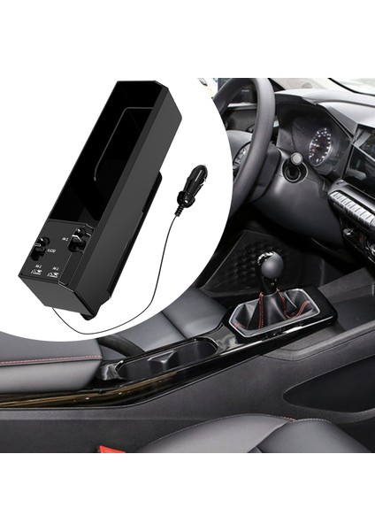 Çok Fonksiyonlu Çift USB Şarj Araba Koltuğu Cüzdan Telefon Kupası Tutucu Oto Için Bluetooth Uyumlu Kulaklık ile (Yurt Dışından) indirimleri
