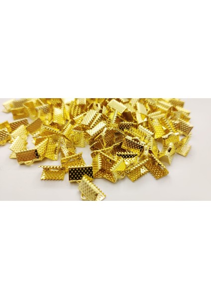 1 cm Gold Timsah Kapama 100 Adet