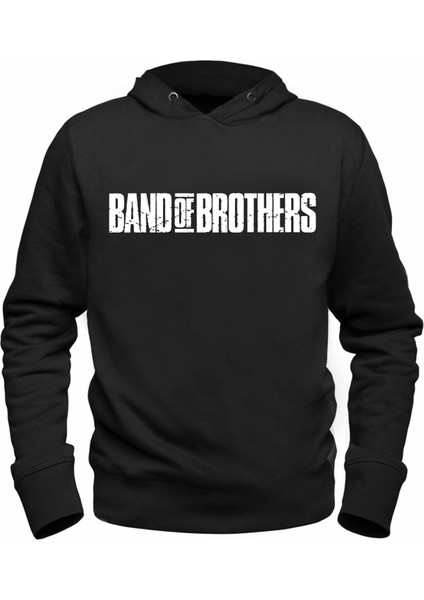 Black Eyed Peas Baskılı Siyah Sweatshirt