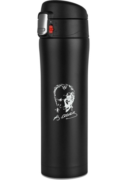 Çift Katman Paslanmaz Çelik 500 ml Termos Bardak