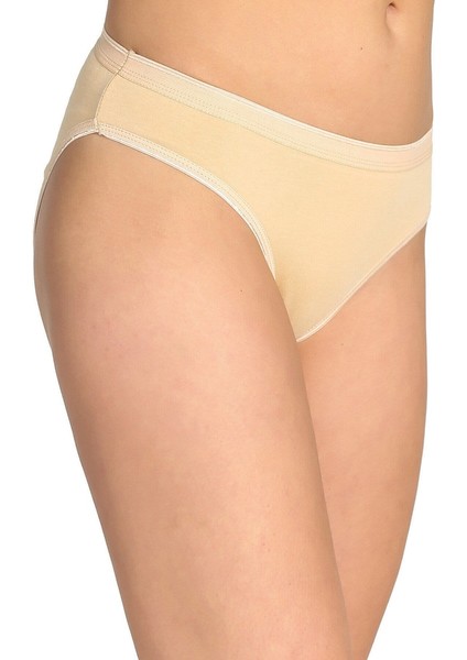 Kadın 6'lı Paket Bikini Slip Külot (Beyaz)