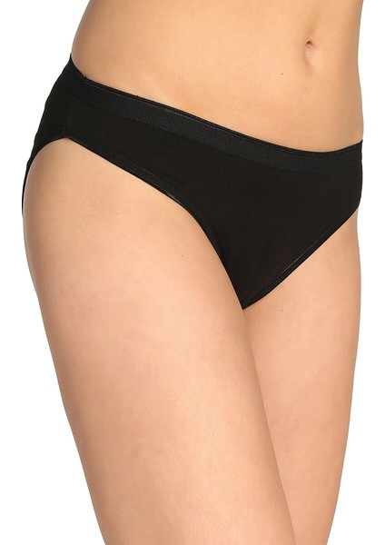 Kadın 12'li Paket Bikini Slip Külot (Beyaz)