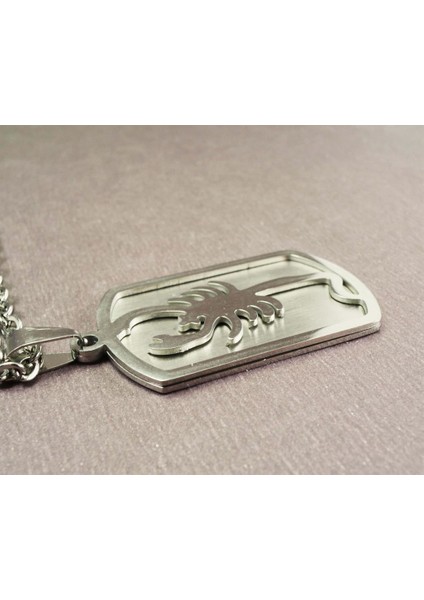 Akrep Burcu Çelik Erkek Kolye Zincir modelleri