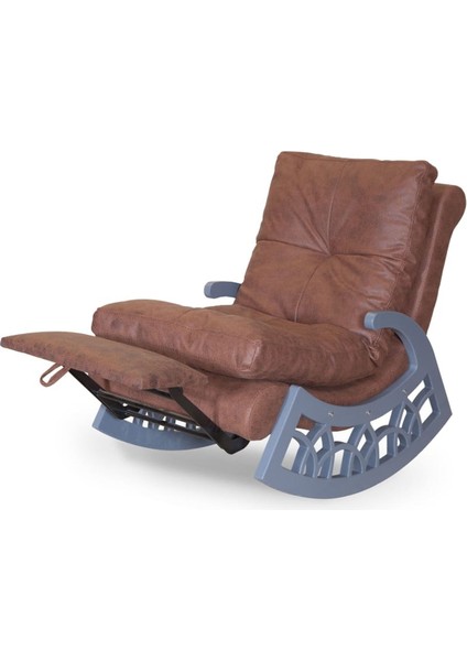 Hollywood Sallanan Koltuk & Tv Koltuğu Kahve-Açık Antrasit