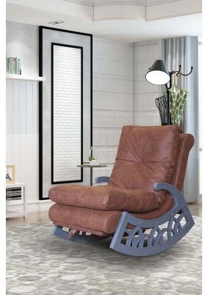 Hollywood Sallanan Koltuk & Tv Koltuğu Kahve-Açık Antrasit modelleri