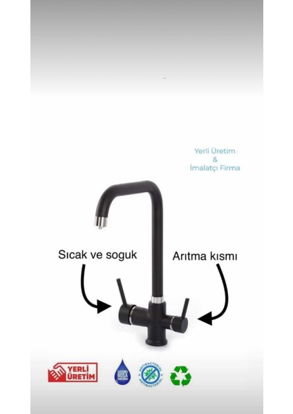 Siyah Arıtma ve Normal Musluk Birlikte fiyatları