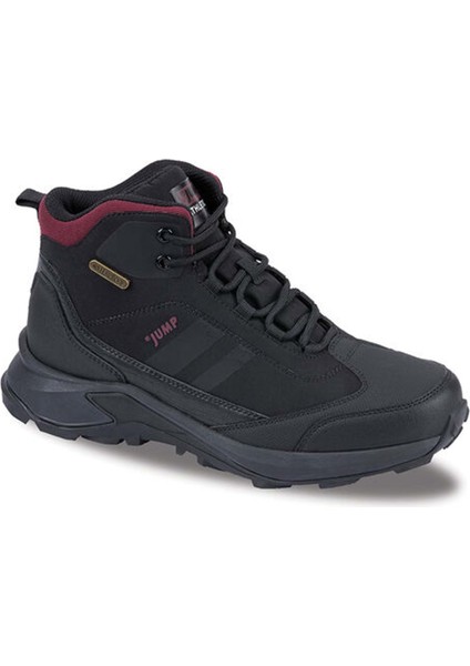 25683 Erkek Bot - Jump - Siyah Bordo - 41