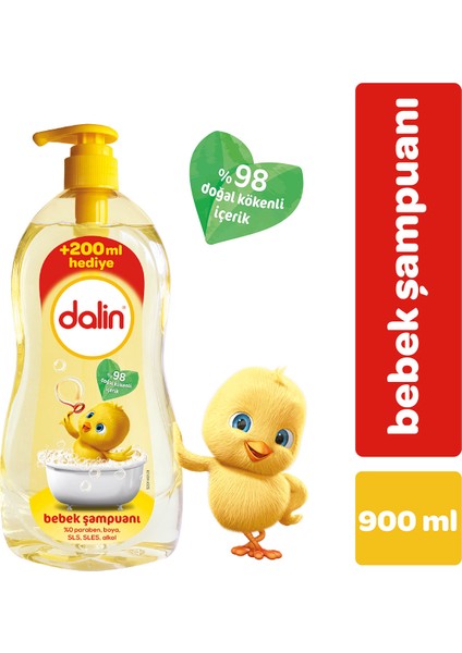 Bebek Şampuanı 900 ml