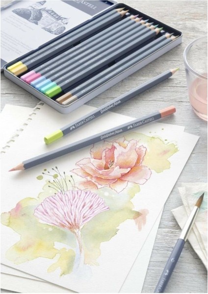 Goldfaber Aqua Sulandırılabilir Boya Kalemi 36'lı Pastel Renkler