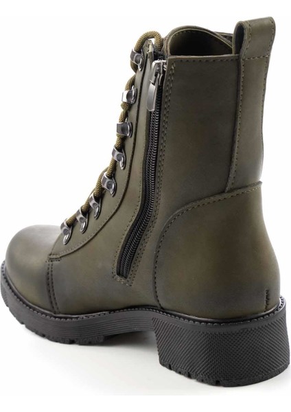 Haki Nubuk Kadın Bot & Bootie K02839024201 fırsatları