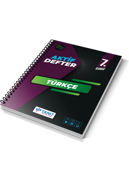 Yanıt Yayınları 7. Sınıf Aktif Defter Türkçe