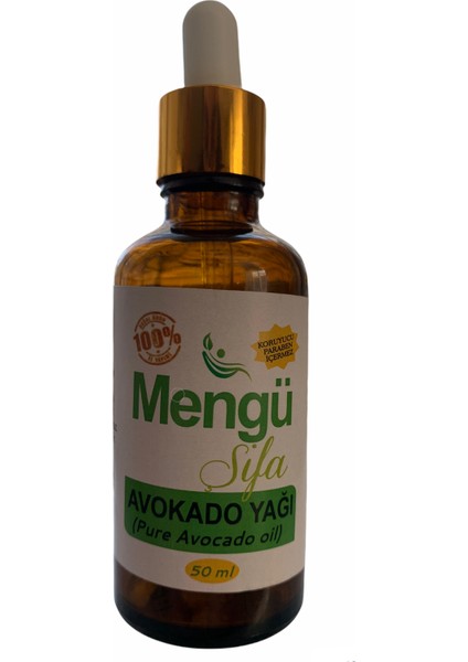 Avokado Yağı 50ML %100 Doğal